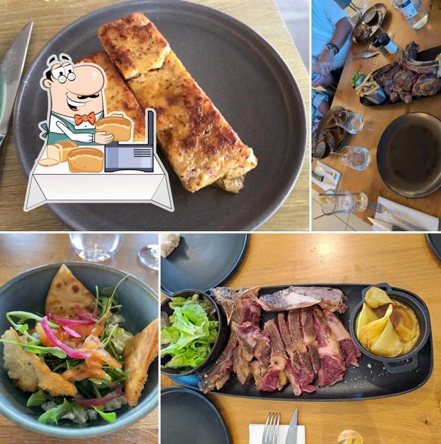 Pain à l'ail à La Table des compagnons