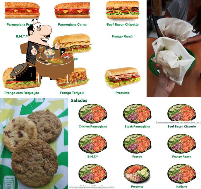 Platos en Subway Angra dos Reis