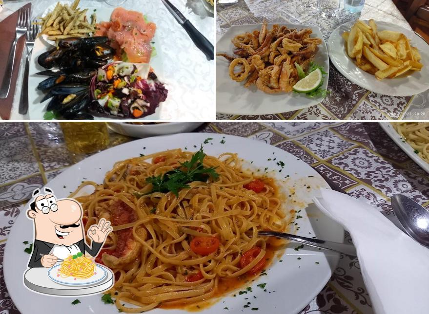 Spaghetti alla carbonara al Pizzeria La Torre di Elena