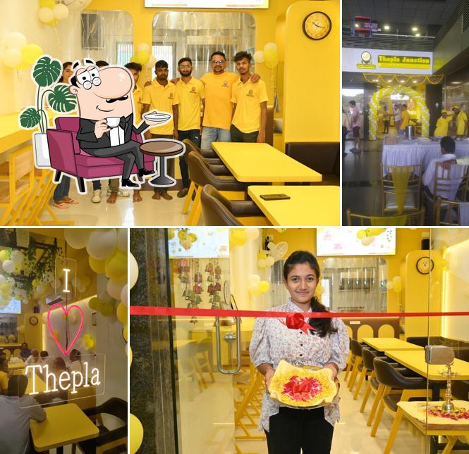 Check out how Thepla Junction looks inside