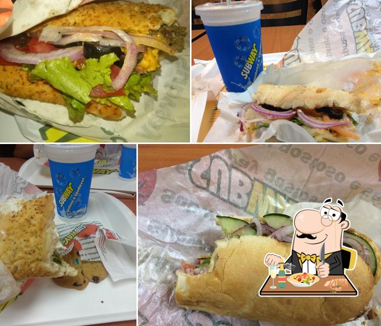 Comida em Subway