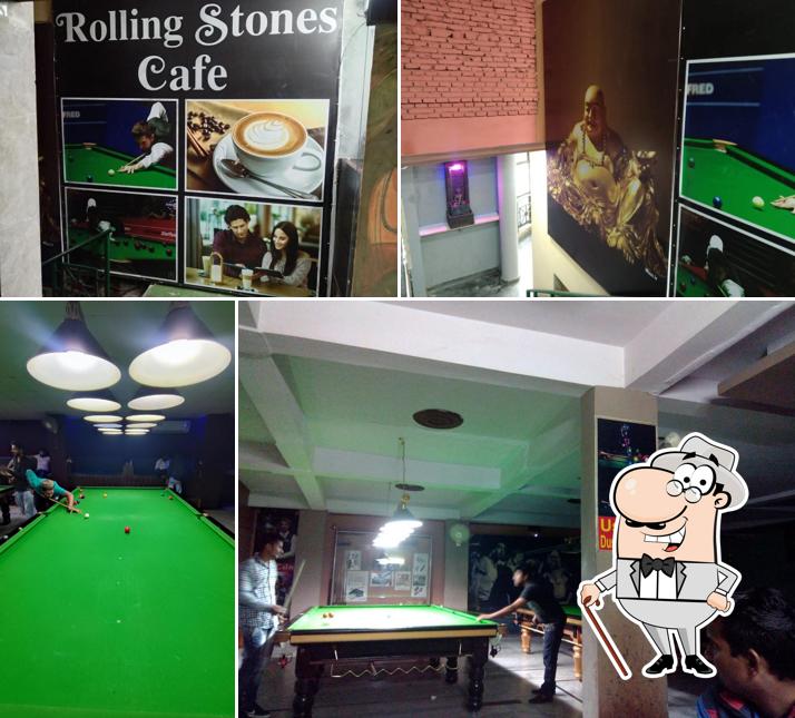 The exterior of Snooker Rolling Stones Club Meerut