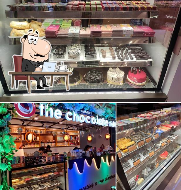 The interior of THE CHOCOLATE ROOM ROURKELA