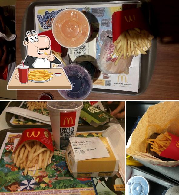 Experimente cbatatas fritas francesas no McDonald's