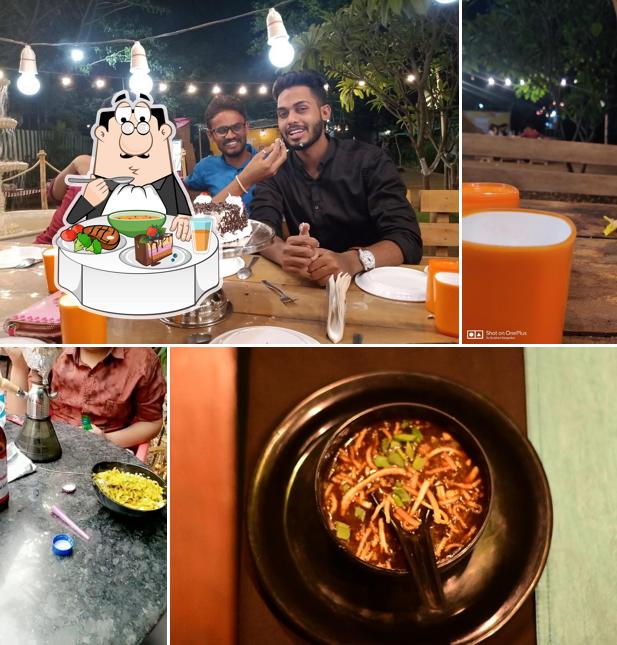 Hot and sour soup at Kasbaah Cafe