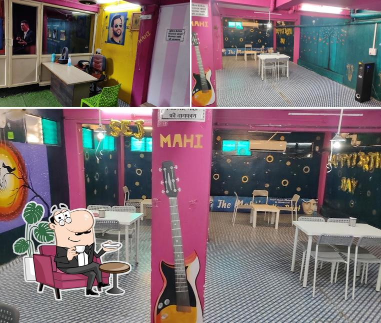 The interior of The Mahi's Coffee point