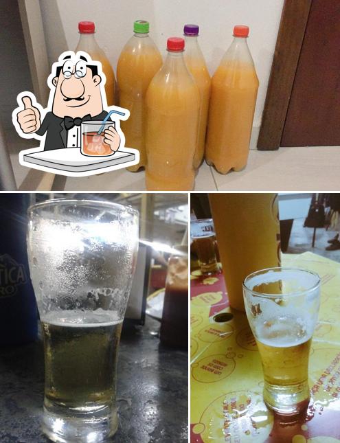 Peça uma bebida do menu