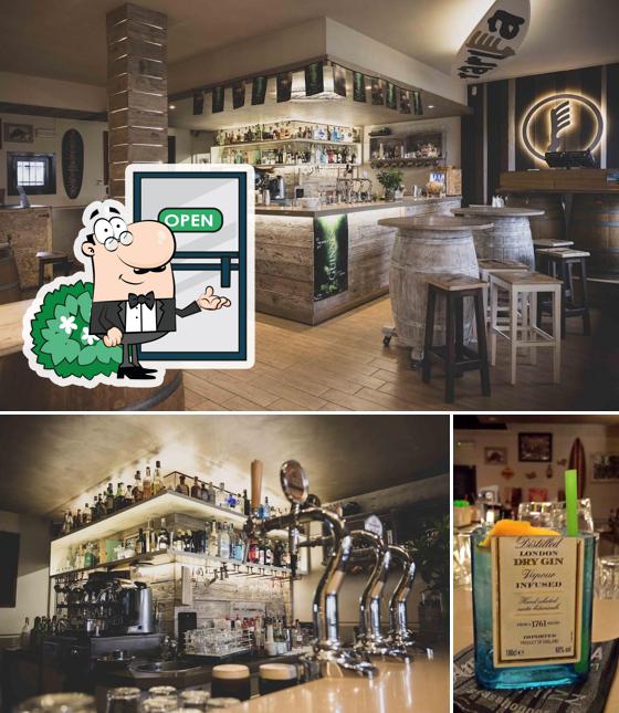 Questa è la foto che mostra la esterno e bevanda di Tarifa Cafè