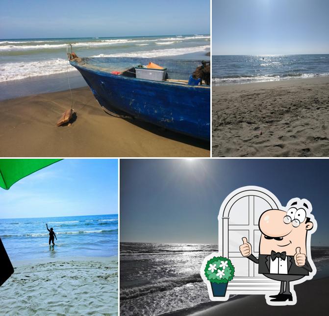 La parte esterna è una caratteristica importante di Carbonetti Beach/Spiaggia