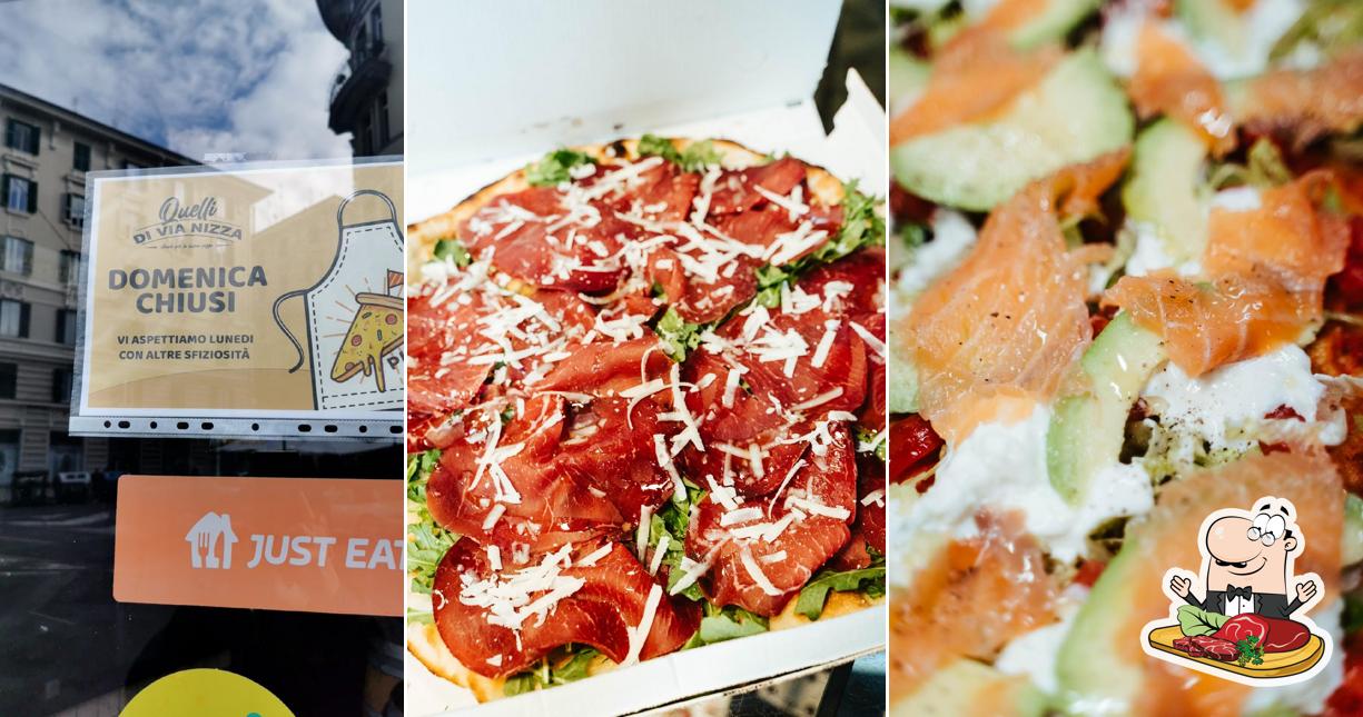 Carpaccio di manzo al Quelli di Via Nizza