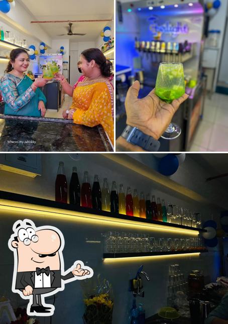 The interior of Twilight Mocktail Bar & Cold-Drink’s