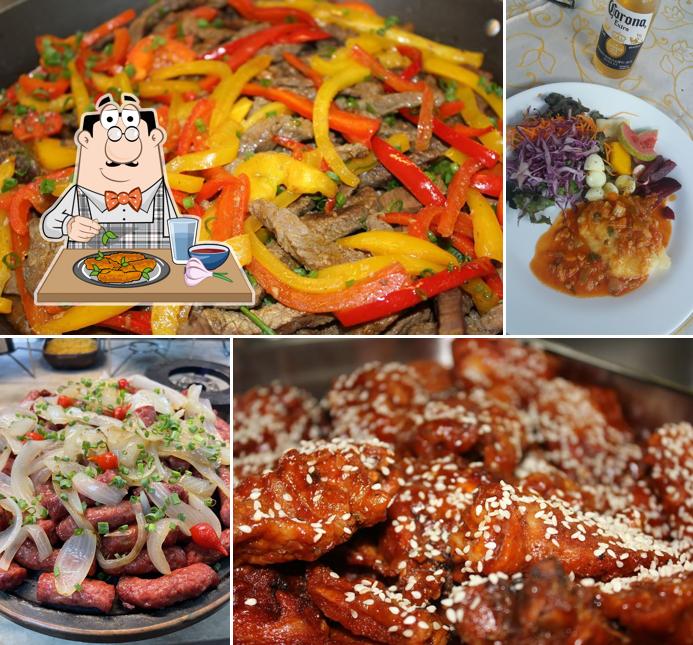 Asas de frango em Restaurante Catarina