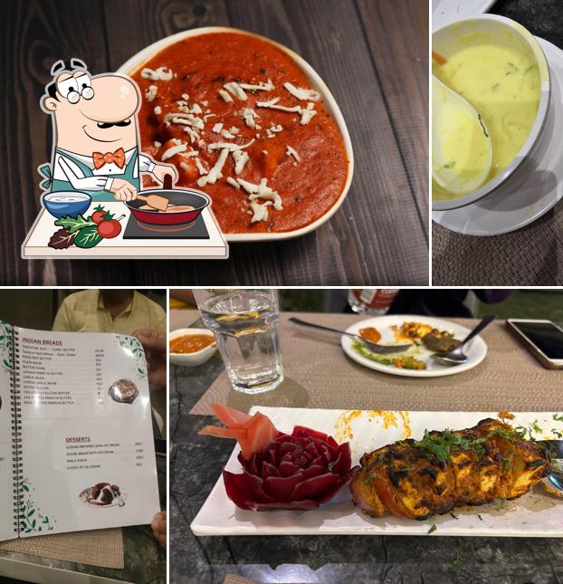 Chicken curry at The Family Tree - Veg restaurant