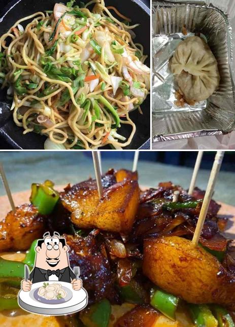 Dumplings at Basanti Hotel