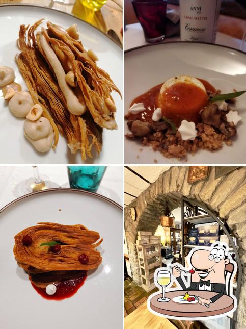 Cibo al Ristorante Sora Maria e Arcangelo