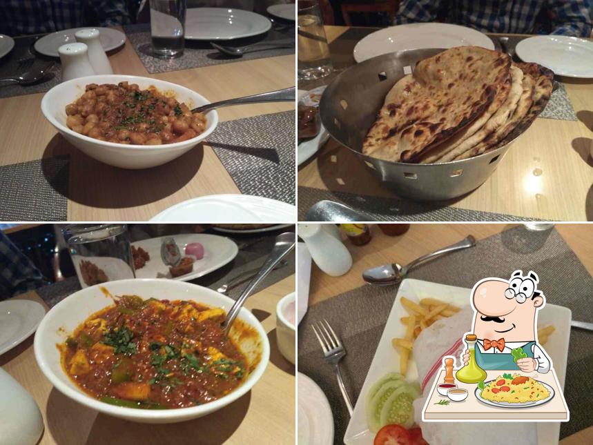 Food at EL Chico Restaurant