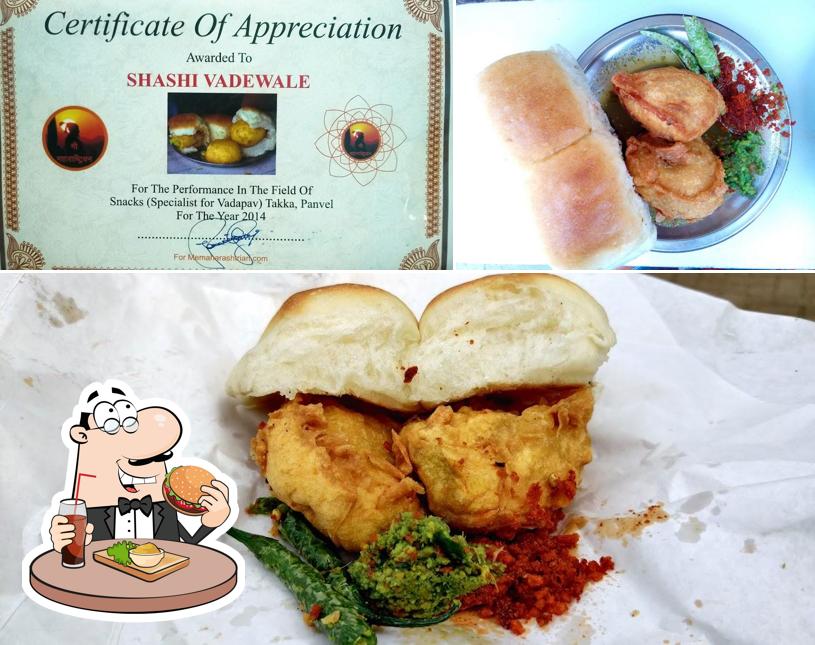 Get a burger at Shashi Vadewale