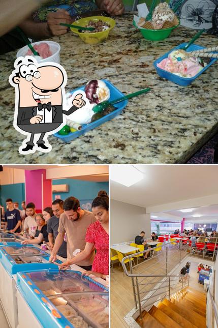 Veja imagens do interior do Sorvetes Spessatto Loja Trilho