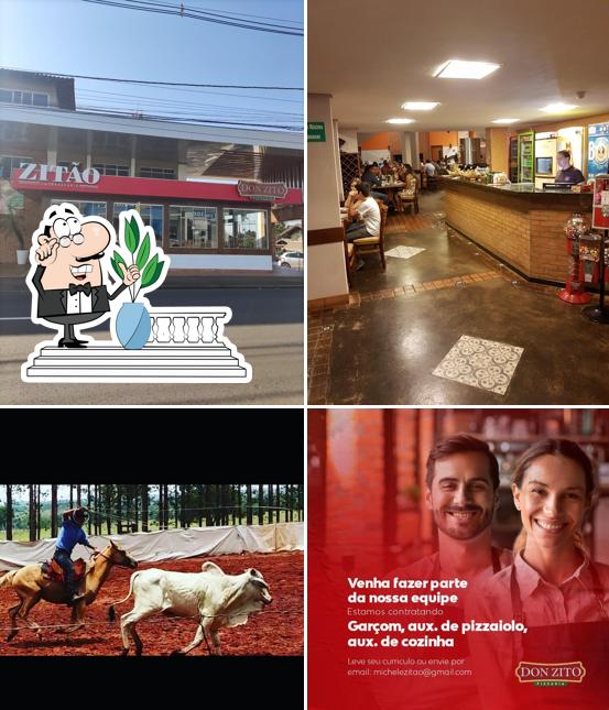 O exterior do Don Zito Pizzaria