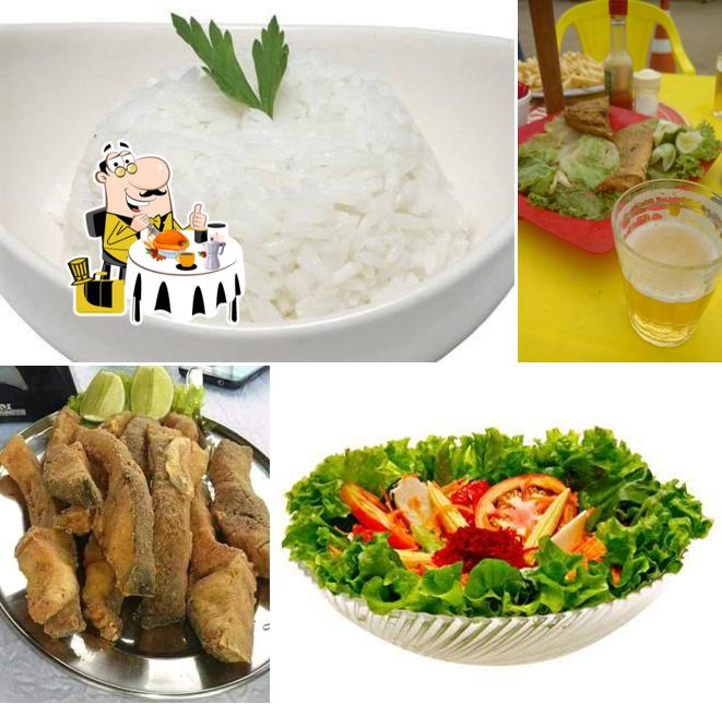 Platos en Bar do peixe do luciano