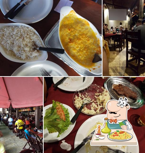 Comida em Ikaro's Grill