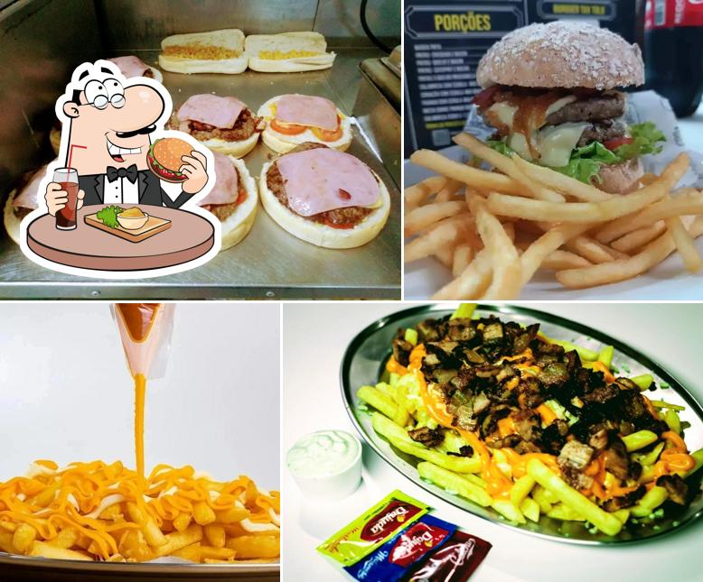 Hambúrguer em Caipirão Lanches