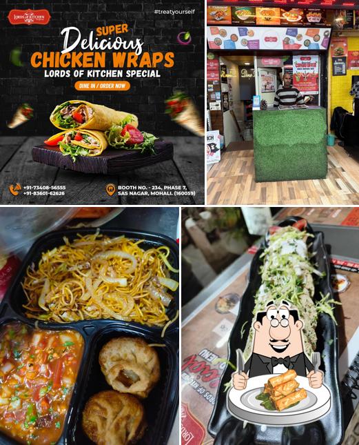 Spring rolls at LORDS OF KITCHEN