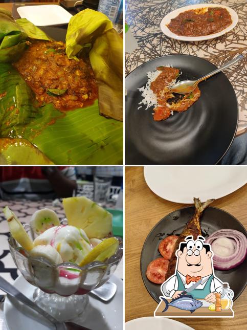 Grilled salmon at THAFF Delicacy Restaurant YMCA Alappuzha