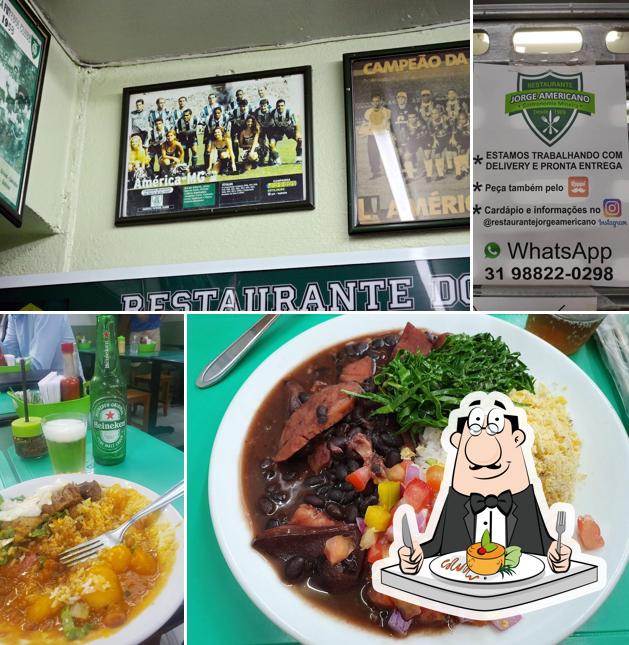 Platos en Restaurante Jorge Americano