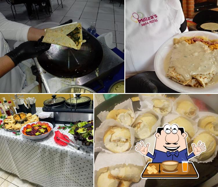 Platos en Míliza’s Crepe Francês a domicílio