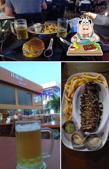 Costelas de porco em Haus Petrolina