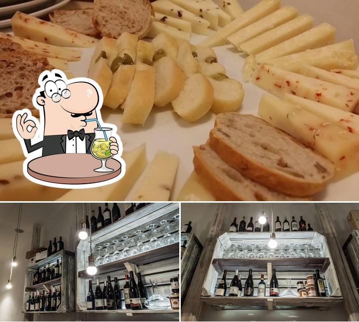 La bevanda e cibo del ristorante