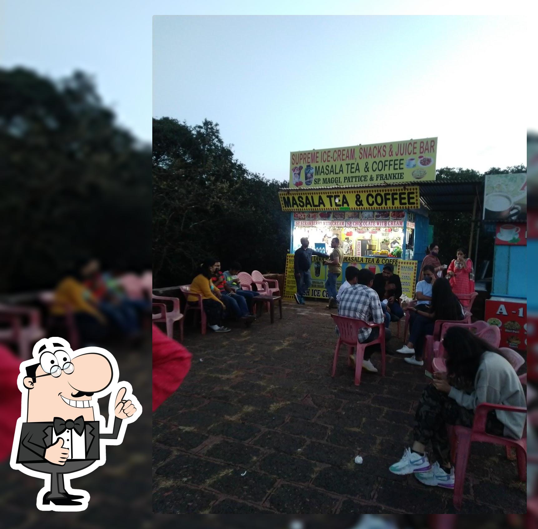 Check out the outside area of Supreme Ice-Cream, Snacks & Juice Bar