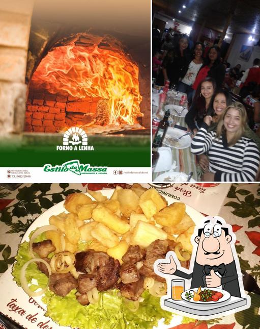 Platos en Estilo da Massa Pizzaria e Restaurante