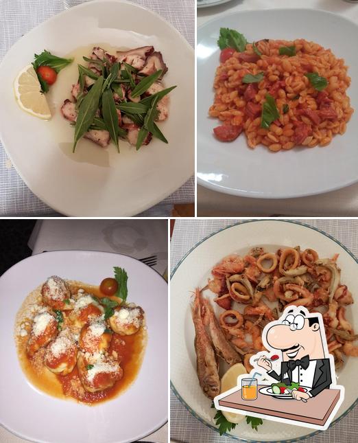 Cibo al Trattoria Vela Latina