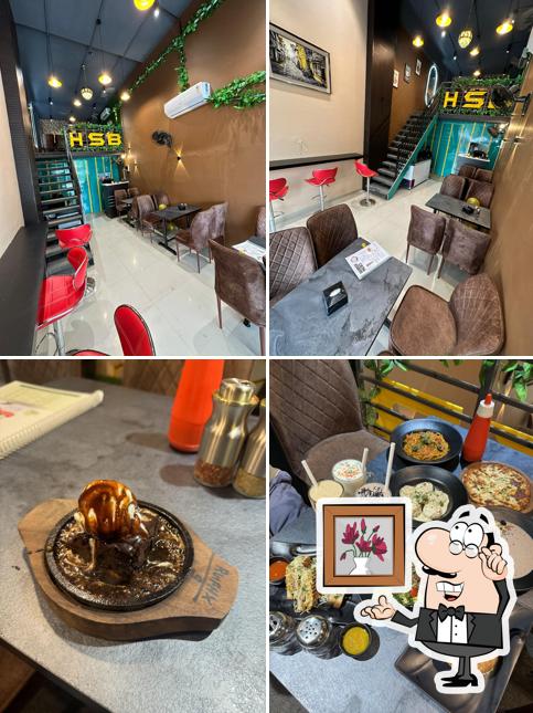 The interior of Heaven Cafe