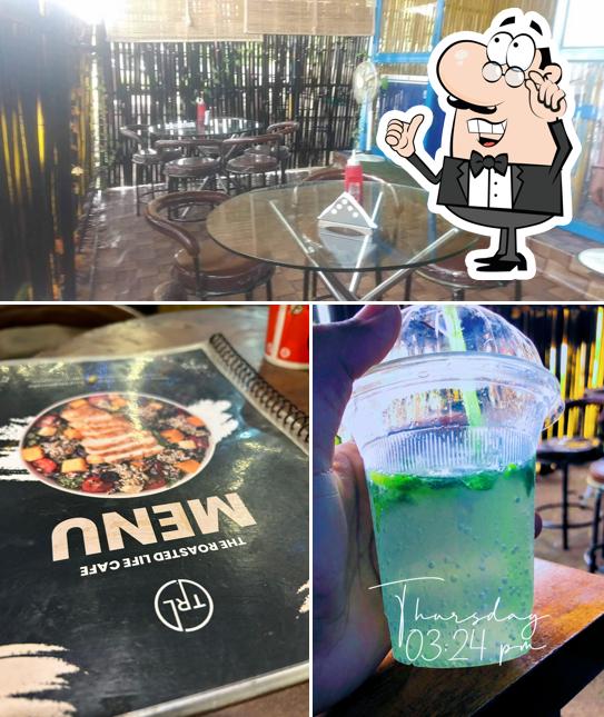 The interior of The Roasted Life Cafe