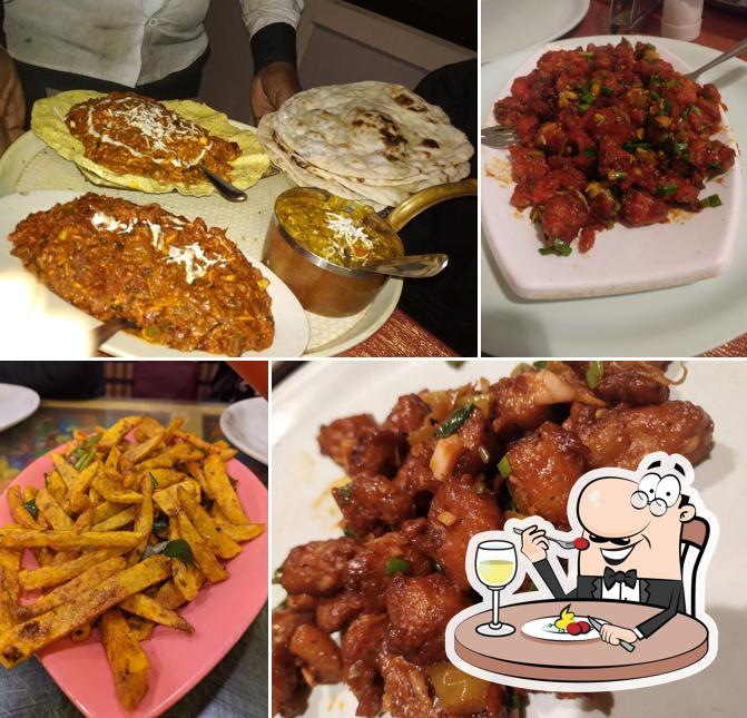 Food at Madhu Milan Family Dhaba