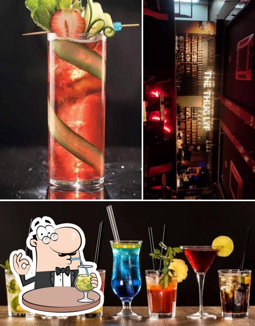 Order a drink from the menu