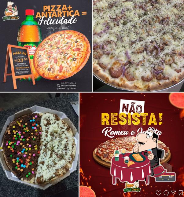 Waffles em Pizzas do Cheff