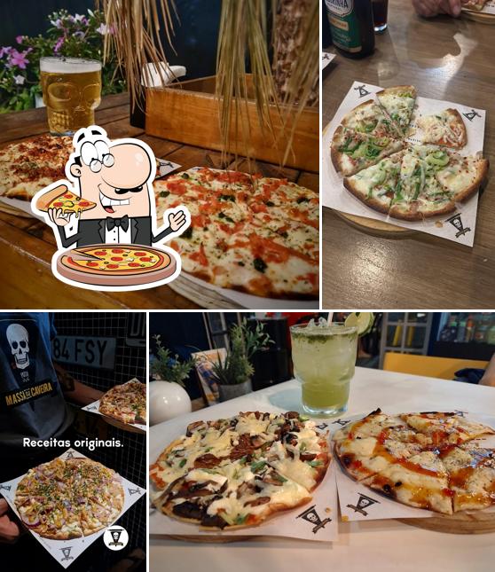 Experimente diferentes estilos de pizza