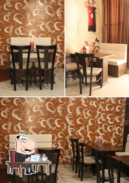 The interior of Rama Bakery & Snacks Bar