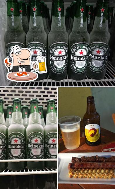 Peça uma tulipa de cerveja leve ou escura