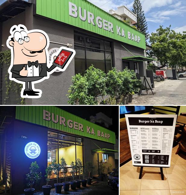 Enjoy the view outside Burger Ka Baap - BKB Cafe