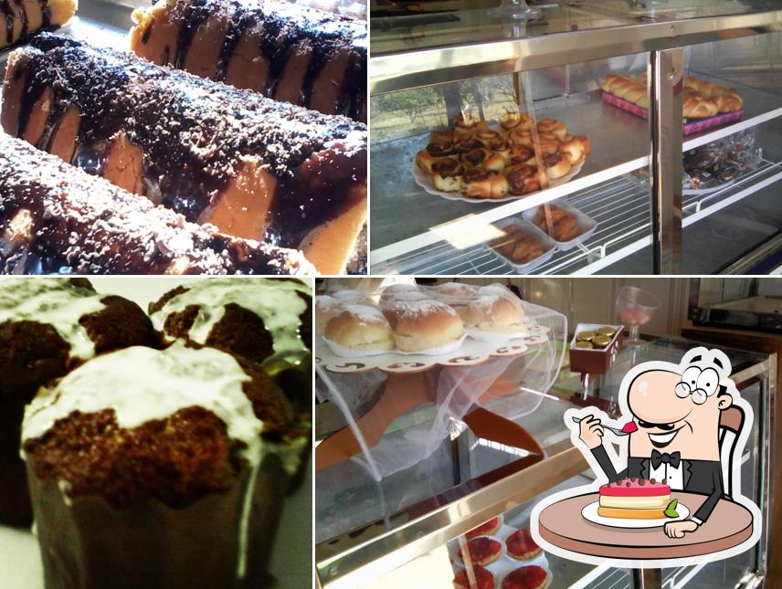 Casa de Chá e Café, Padaria e Doceria Rural DoSalto oferece uma escolha de pratos doces