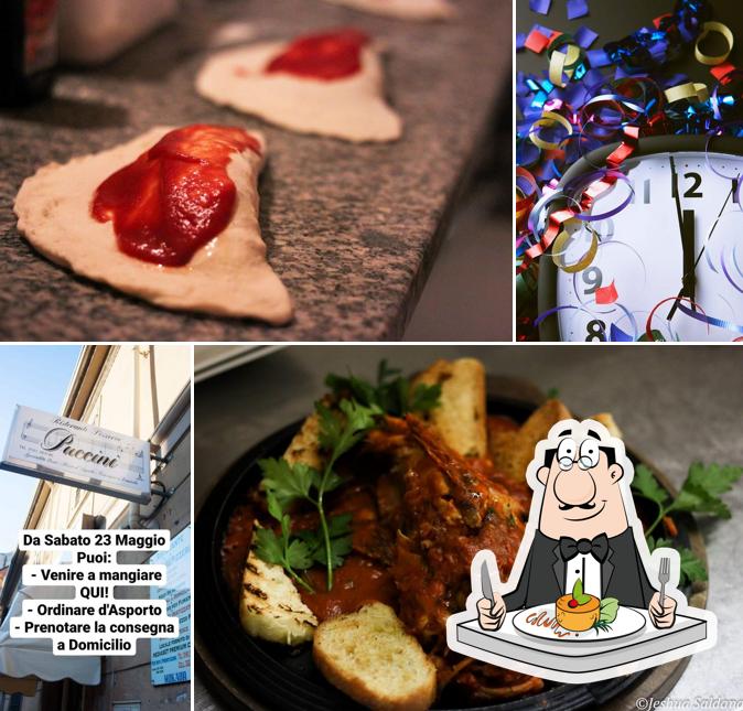 Cibo al bar ristorante pizzeria puccini