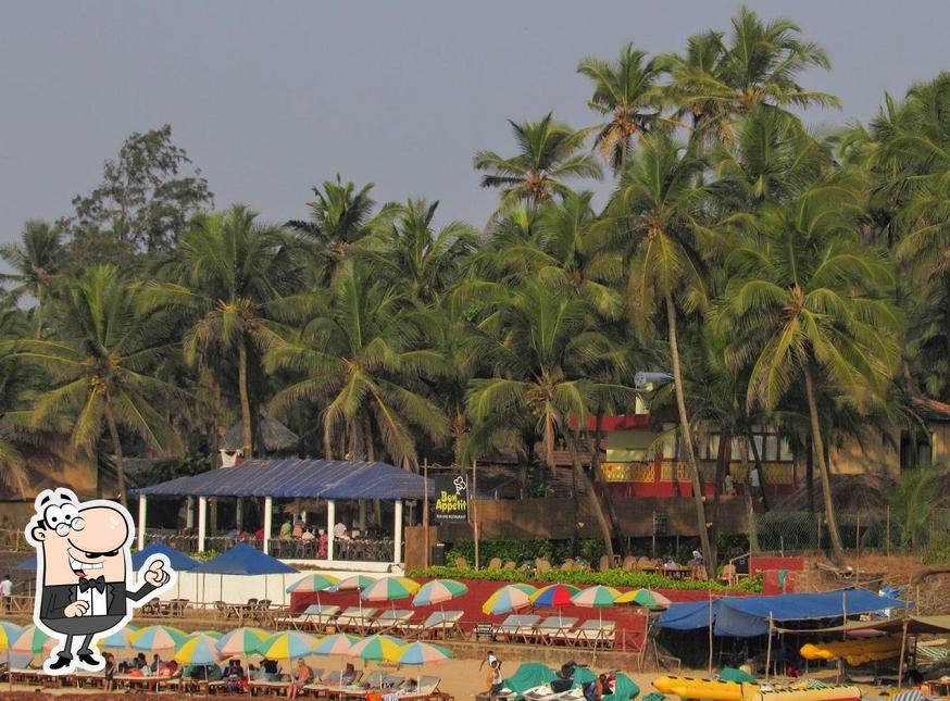 Enjoy the view outside BON APPETIT