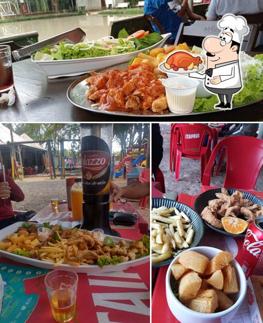 Pato-à-pequim em Pesque & Pague Santa Clara