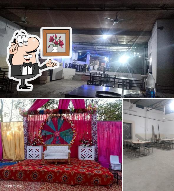 The interior of JS Lucky Tourist Dhaba