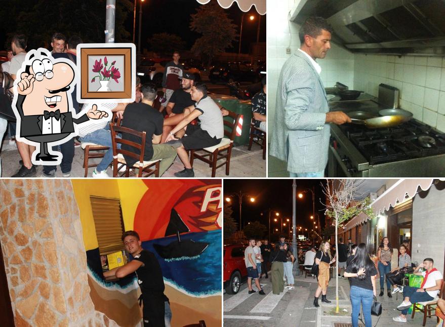 Gli interni di Trattoria da Giannino